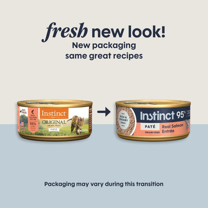 Original Grain Free Real Salmon Recipe Natural Wet Canned Cat Food by , 5.5 Oz. Cans (Case of 12)
